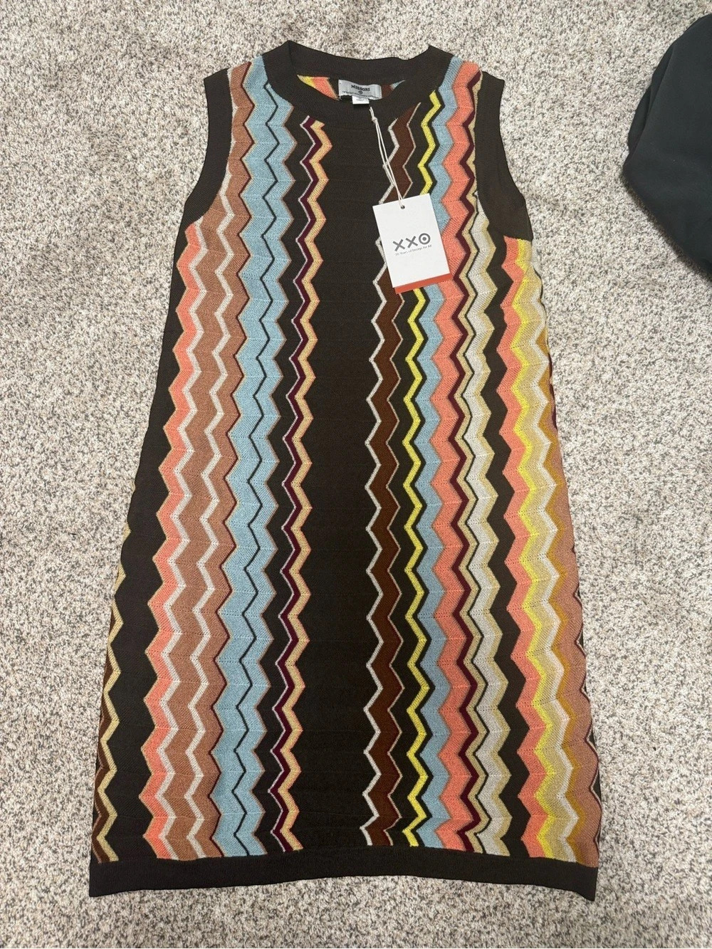 Missoni Target x Missoni collaboration dress Geometric Mini Dress Size Small NWT